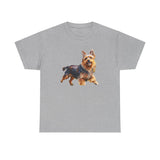 Australian Terrier Unisex Heavy Cotton Tee