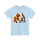 Irish Red & White Setter Unisex Heavy Cotton Tee