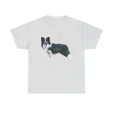 Border Collie '#1'  -  Unisex Heavy Cotton Tee