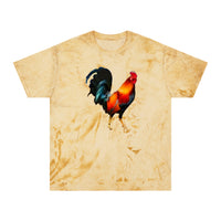 Rooster 'Silas' Unisex Cotton Color Blast T-Shirt