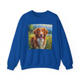 Dixie the Nova Scotia Duck Tolling Retriever 50/50 Crewneck Sweatshirt
