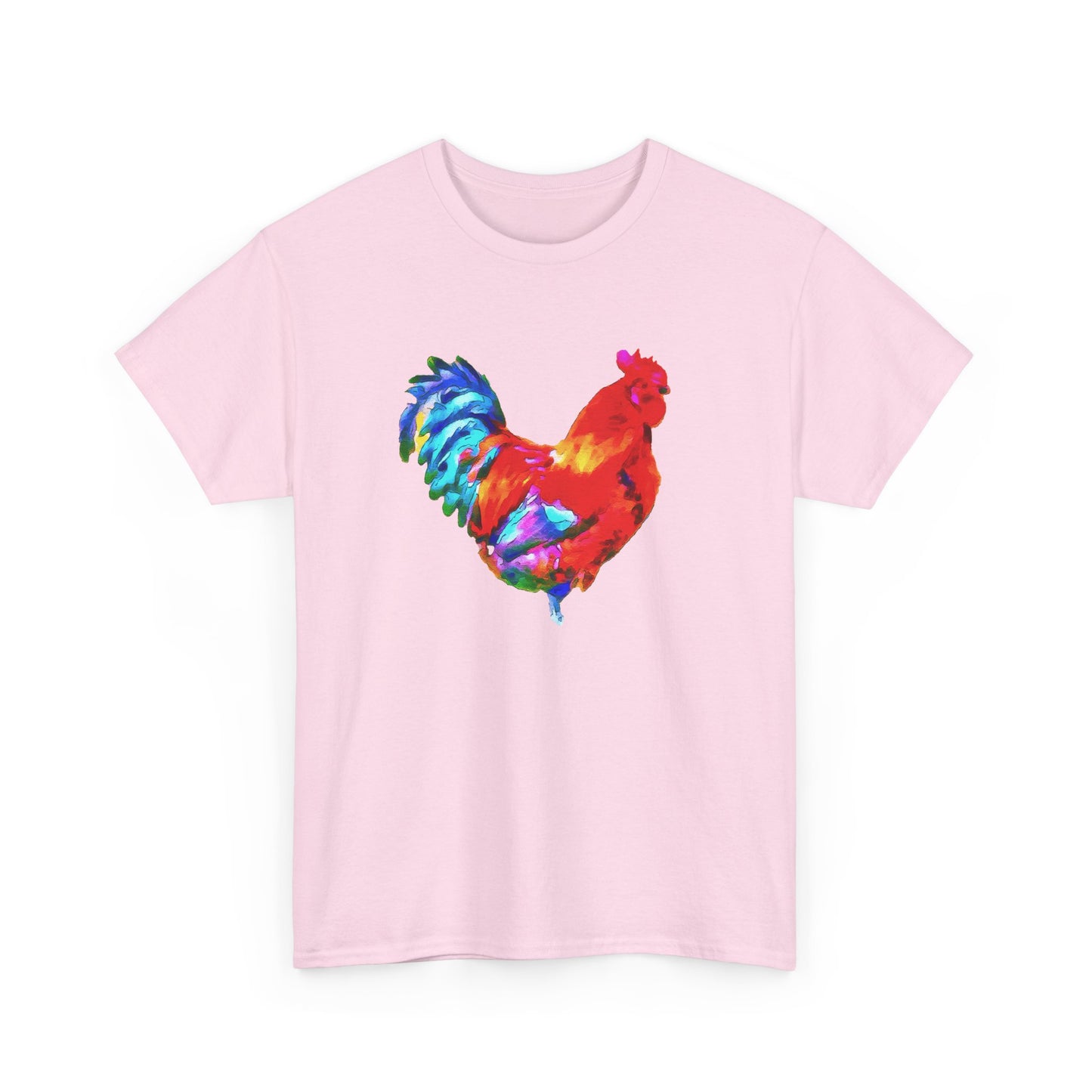 Rooster 'Craw' Unisex Heavy Cotton Tee