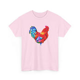 Rooster 'Craw' Unisex Heavy Cotton Tee