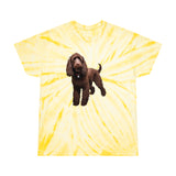 Irish Water Spaniel Tie-Dye Tee, Cyclone