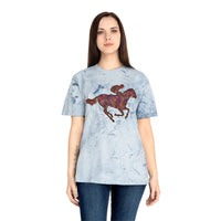 Race Horse Unisex Cotton Color Blast T-Shirt