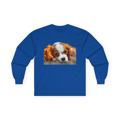 Cavalier King Charles Spaniel Unisex Cotton Long Sleeve Tee