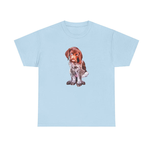 German Short Hair Pointer 'Benny' Unisex Heavy Cotton Tee