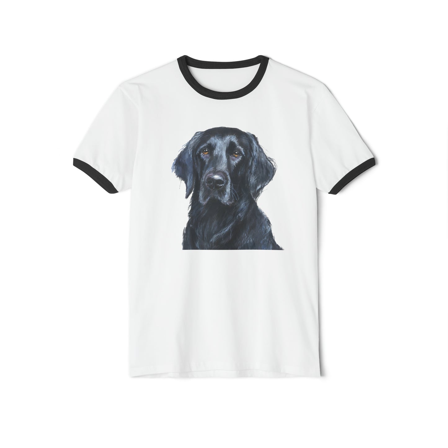 Flat-Coated Retriever - Classic Cotton Ringer T-Shirt