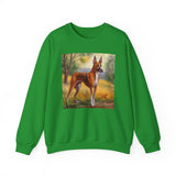 Azawakh 'Tuareg Sloughi' Unisex 50/50 Crewneck Sweatshirt