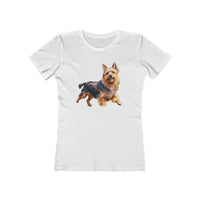 Australian Terrier - Women's Slim Fitted Ringspun Cotton Tee