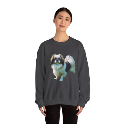Japanese Chin. -  Unisex 50/50 Crewneck Sweatshirt