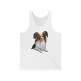 Papillon Unisex Jersey Tank