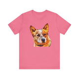 Red Heeler - Australian Cattle Dog Unisex Jersey Short Sleeve Tee