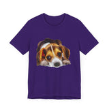 Beagle 'Daisy Mae' Unisex Jersey Tee: Comfort Meets Charm