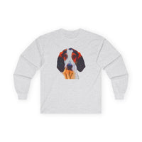 Treeing Walker Coonhound Unisex Cotton Long Sleeve Tee