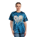 Japanese Spitz - Tie-Dye Tee, Crystal