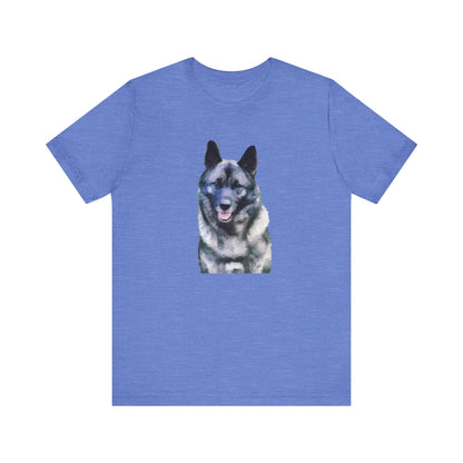 Norwegian Elkhound - Unisex Jersey Short Sleeve Tee
