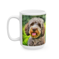 Lagotto Romagnolo 'Italian Truffle Dog' Ceramic Mug - 2 Sizes