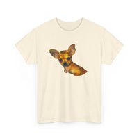 Chihuahua 'Belle' Unisex Heavy Cotton Tee