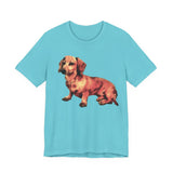 Dachshund 'Simone' - Unisex Jersey Short Sleeve Tee