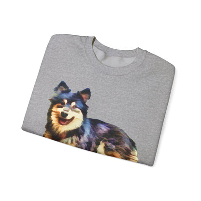 Finnish Lapphund Unisex 50/50 Crewneck Sweatshirt