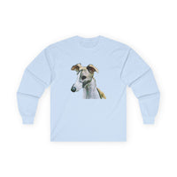 Whippet 'Simba'  Classic Cotton Long Sleeve T-Shirt