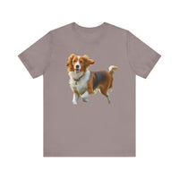 Nederlandse Kooikerhondje  Unisex Jersey Short Sleeve Tee