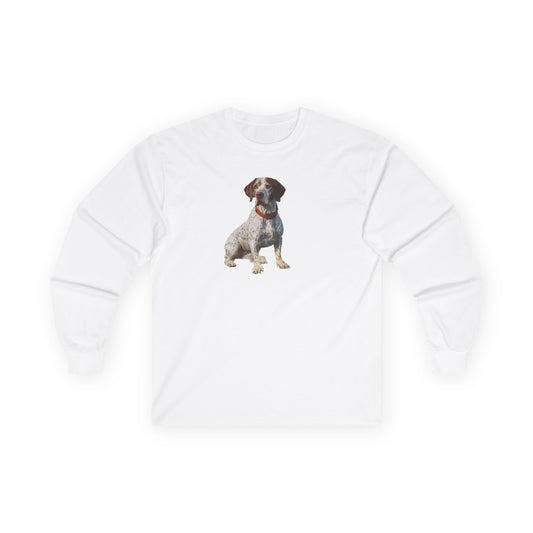 Braque du Bourbonnais Unisex Classic Cotton Long Sleeve Tee