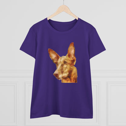 Pharaoh Hound Women's Midweight Cotton Tee