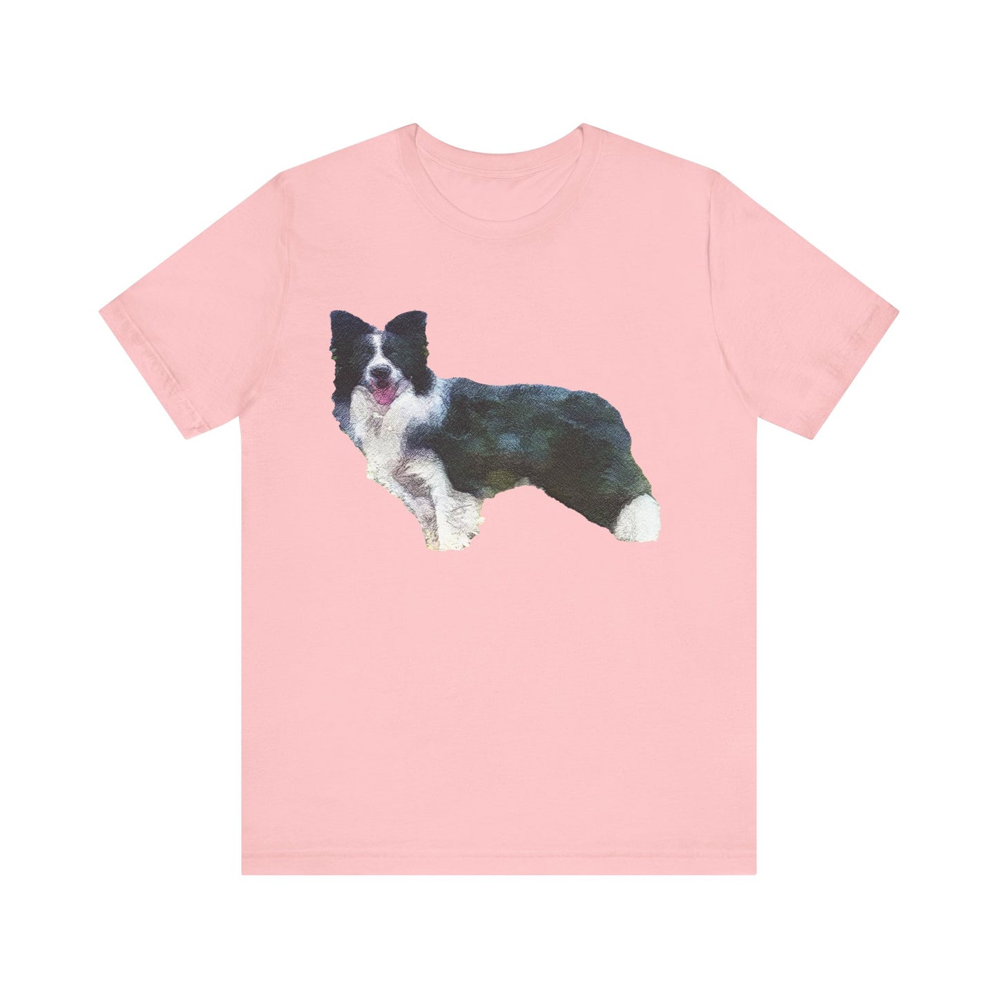 Border Collie 'Andrew' Unisex Jersey Short Sleeve Tee