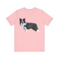 Border Collie 'Andrew' Unisex Jersey Short Sleeve Tee