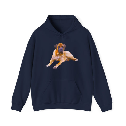 Mastiff  'Muary' Unisex  50/50 Hooded Sweatshirt