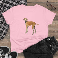 Sloughi - Arabian Greyhound - Women's Midweight Cotton Tee