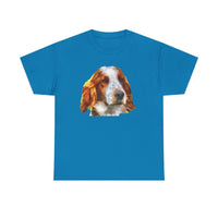 Irish Red & White Setter Unisex Heavy Cotton Tee