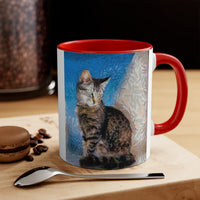 Cat Teris of Tinos Accent Coffee Mug, 11oz