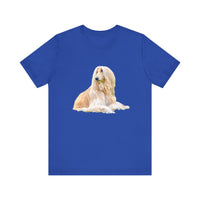 Afghan Hound Unisex Jersey Short Sleeve Tee