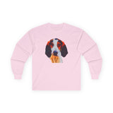 Treeing Walker Coonhound Unisex Cotton Long Sleeve Tee