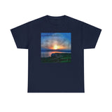 Sifnos (Greece) Sunset #2 - Unisex Heavy Cotton Tee