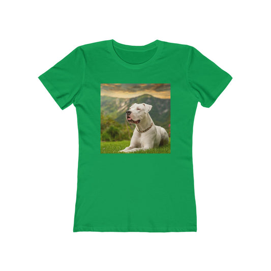Dogo Arentino Women's Slim Fitted Ringspun Cotton Tee