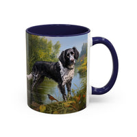 Large Munsterlander  - Ceramic Accent Coffee Mug  - 2 Sizes