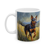 Lancashire Heeler Ceramic Mug - 2  Sizes