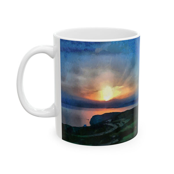 Sifnos Sunset (Greece) Ceramic Mug 11oz