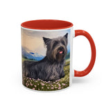 Skye Terrier - Ceramic Accent Coffee Mug - 2 Sizes