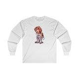 German Short Hair Pointer "Benny" Classic Cotton Long Sleeve Tee