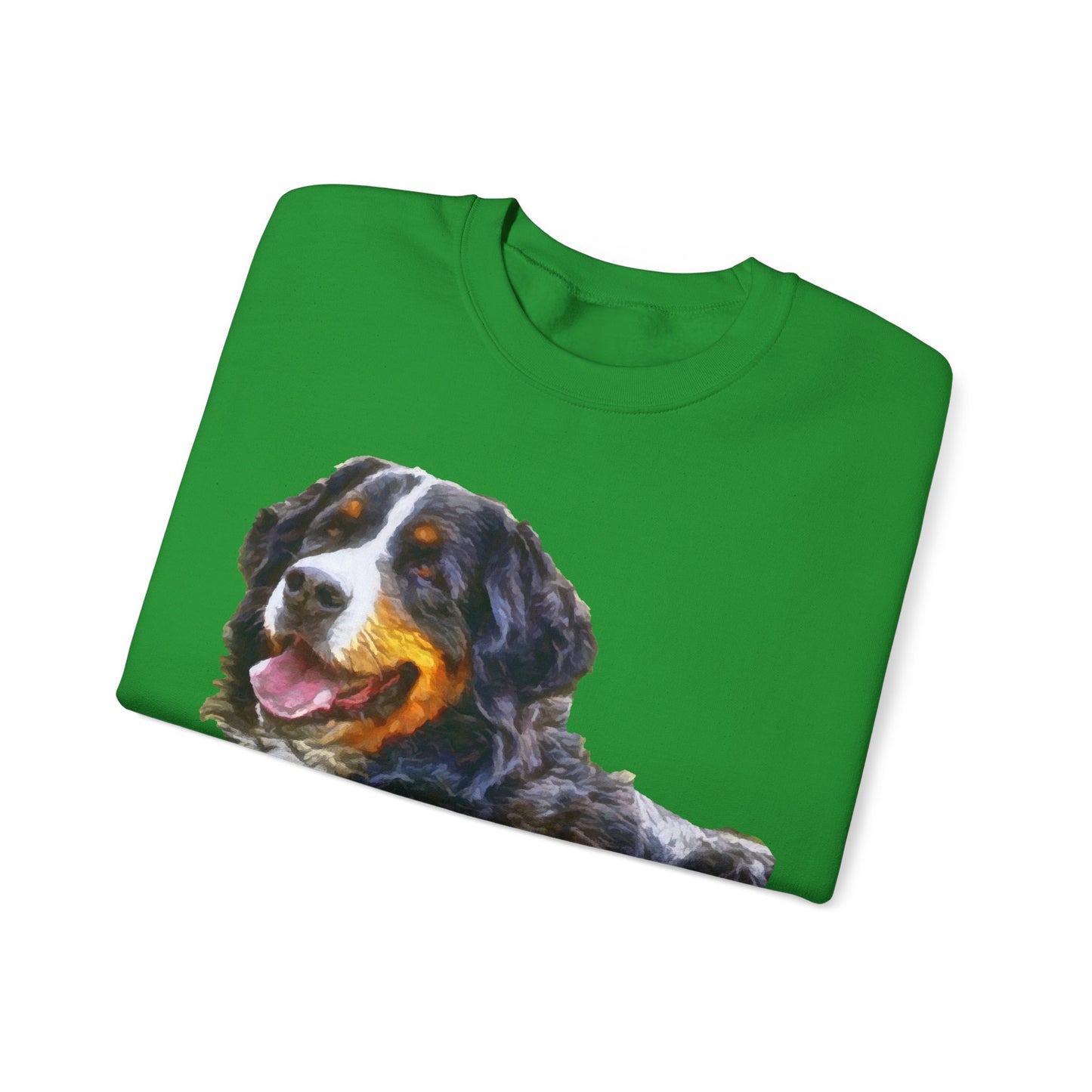 Bernese Mountain Dog Unisex 50/50 Crewneck Sweatshirt