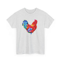 Rooster 'Craw' Unisex Heavy Cotton Tee