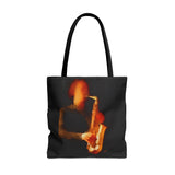 Saxophonist Tote Bag