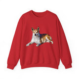 Norwegian Lundehund Unisex 50/50 Crewneck Sweatshirt by DoggyLips™