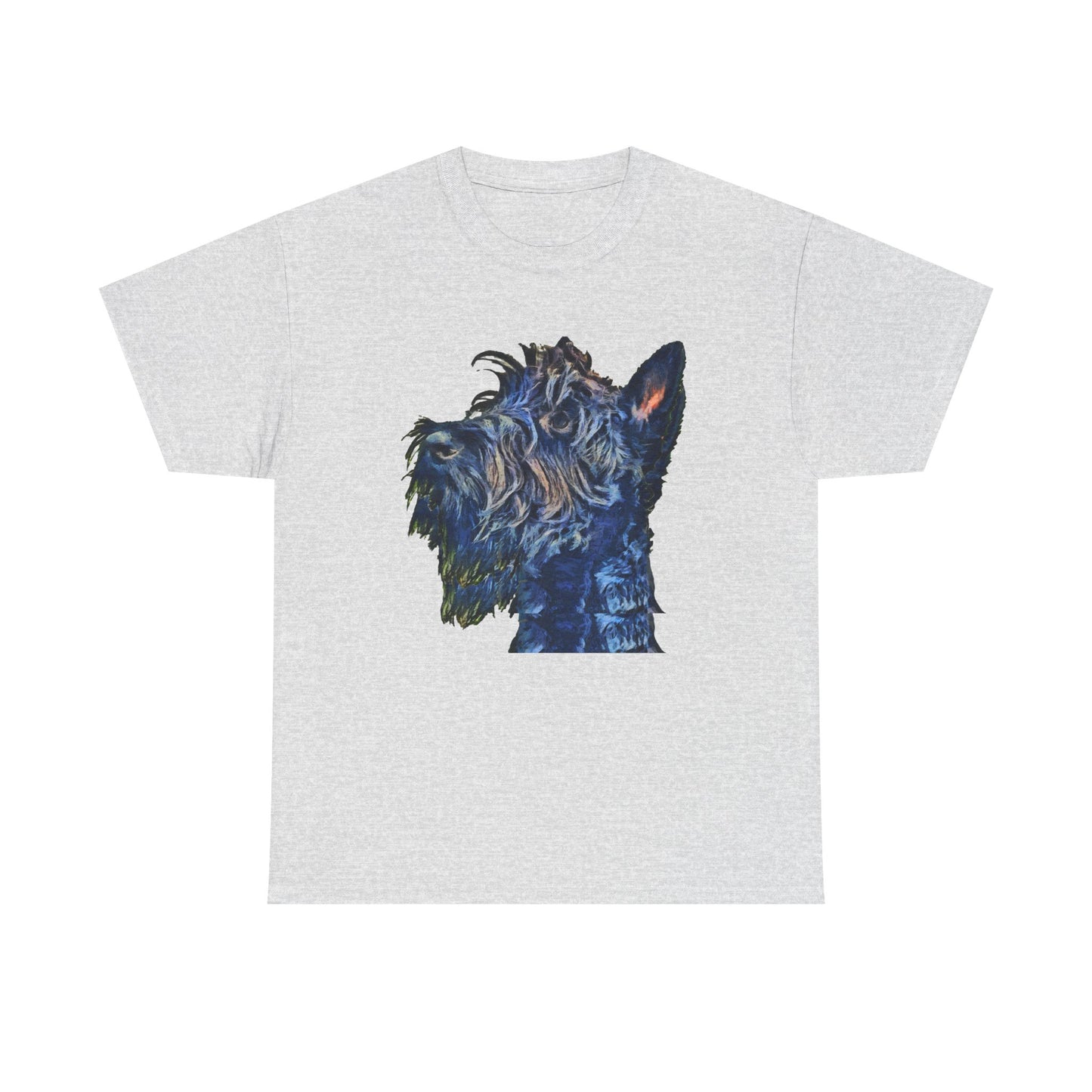Scottish Terrier 'Scottie' Unisex Heavy Cotton Tee