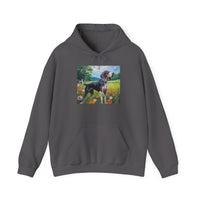 Bluetick Coonhound Unisex 50/50 Hooded Sweatshirt